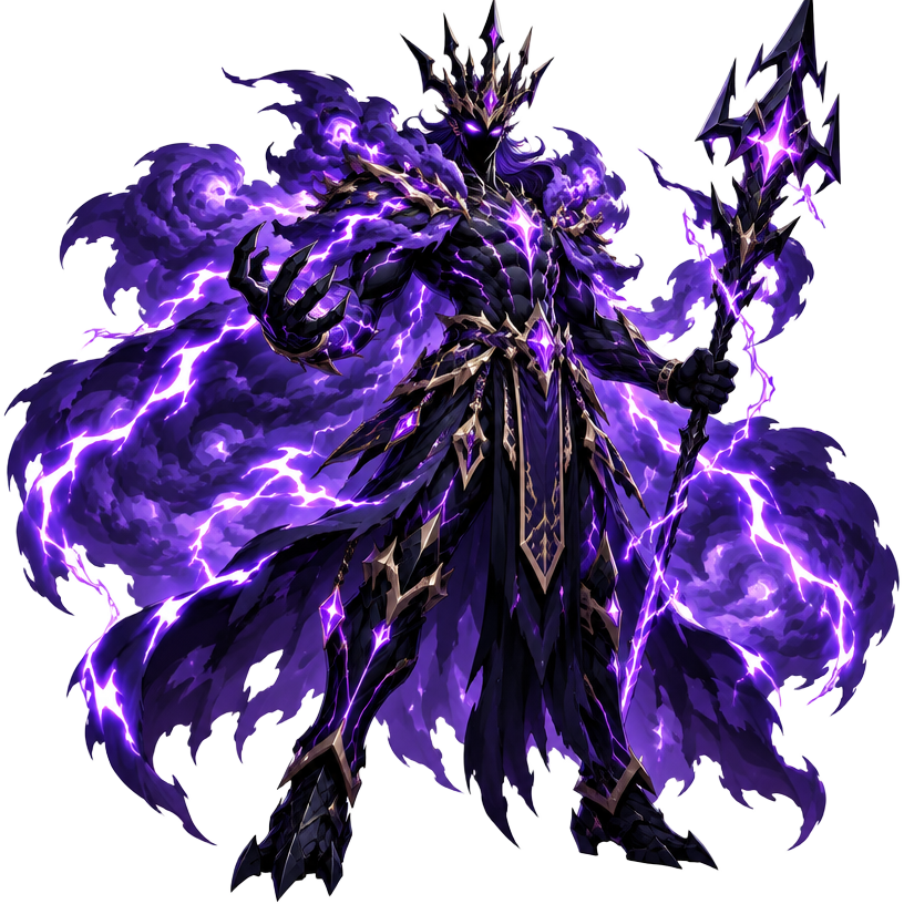 黒雷の精霊王